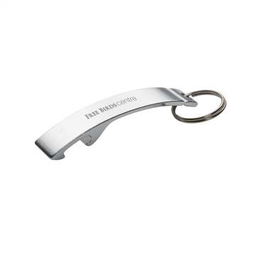 Logotrade corporate gift picture of: Alu Opener keyring